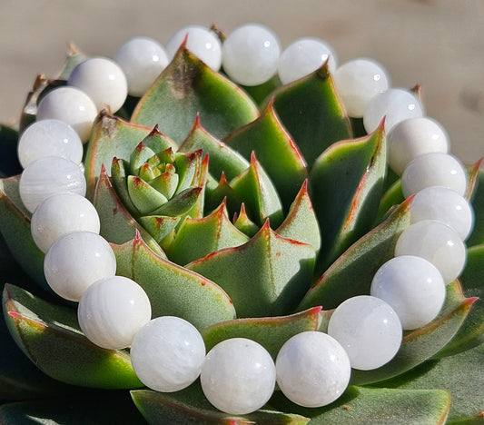 5A White Moonstone Natural Stone Bracelet